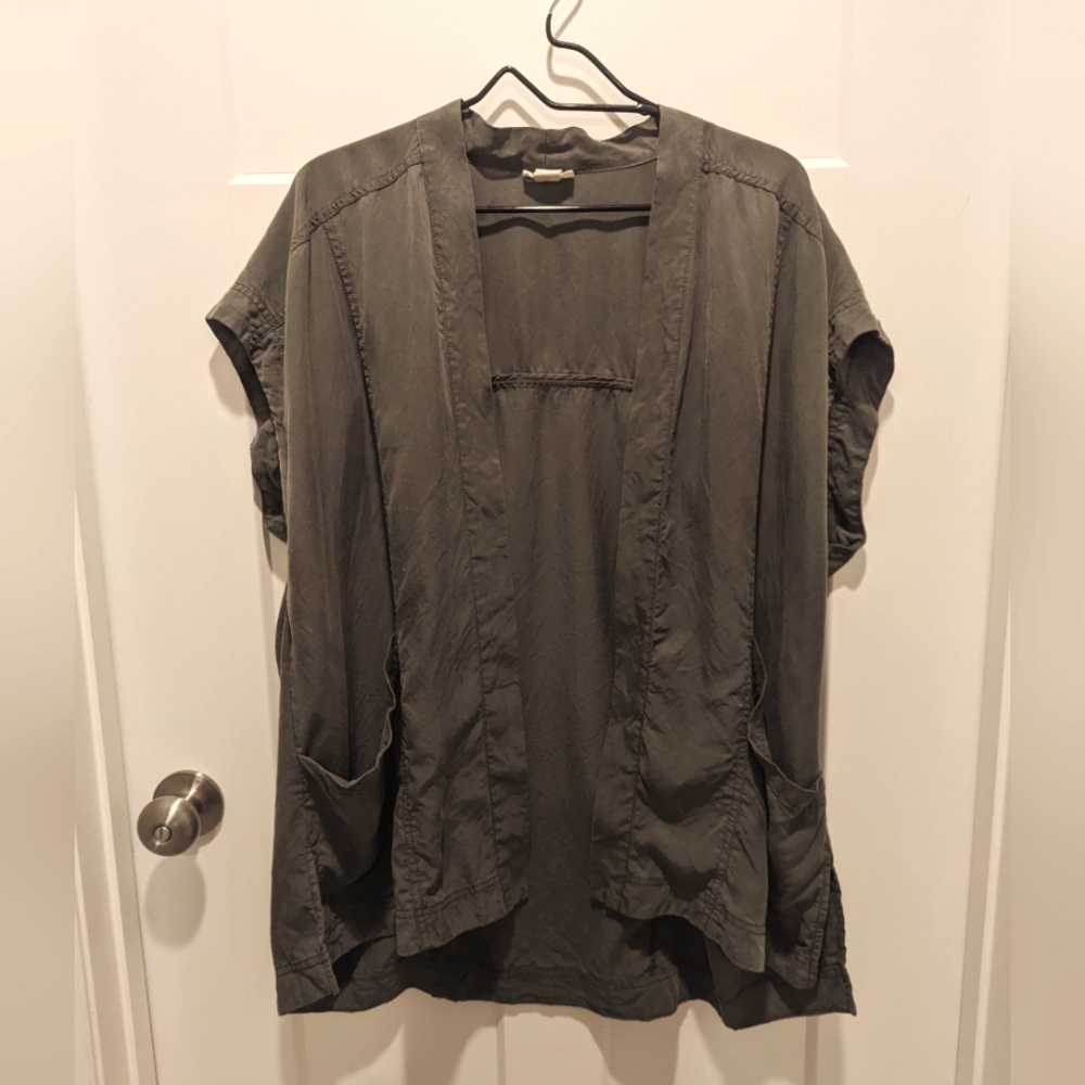 Mimi Maternity short sleeve open cardigan